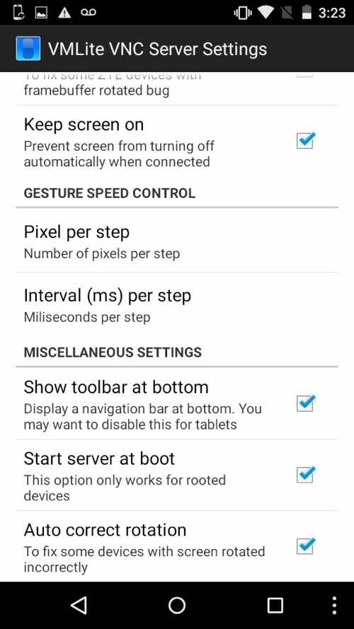 Checkmark VMLite VNC Server