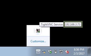 TightVNC IP Show